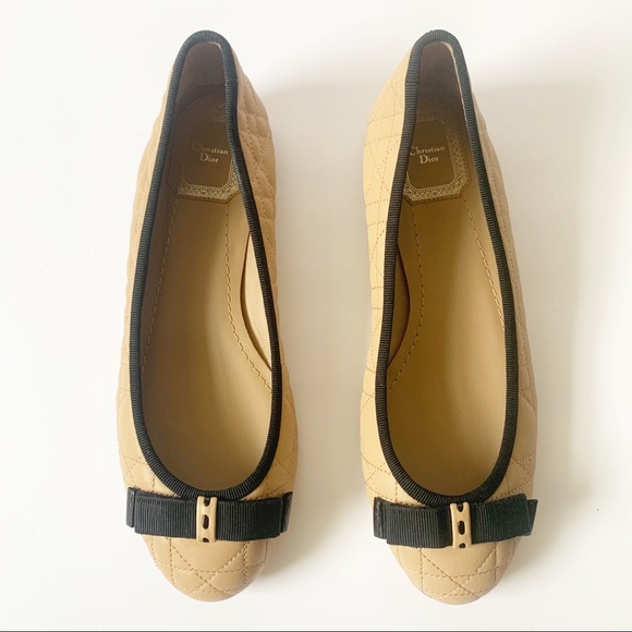 CHRISTIAN DIOR CANNAGE LEATHER MY DIOR BALLET - Picture 3 of 10